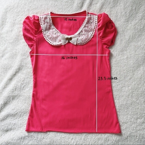 cute pink top - Picture 4 of 6